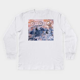 luxury art Kids Long Sleeve T-Shirt